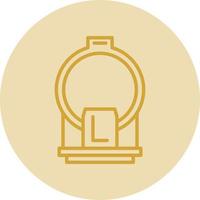 CT Scan Vector Icon Design