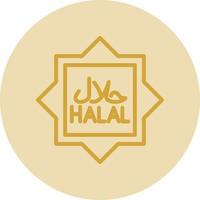 Halal Vector Icon Design