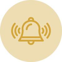 Ring Bell Vector Icon Design