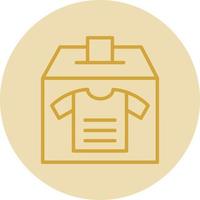 Clothes Donation Vector Icon Design