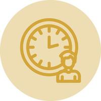 Working Hours Vector Icon Design
