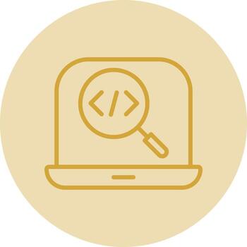 Code Testing Vector Icon Design