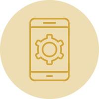 Application Setting Vector Icon Design