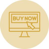 Buy Now Button Vector Icon Design