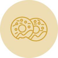 Donuts Vector Icon Design