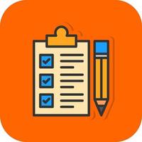 Checklist Vector Icon Design