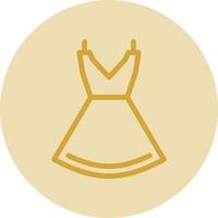 Dress Vector Icon Design