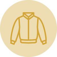 diseño de icono de vector de chaqueta varsity