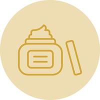 Night Cream Vector Icon Design