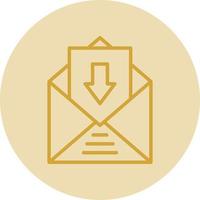 Inbox Vector Icon Design