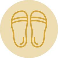 Slipper Vector Icon Design