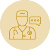Consultation Vector Icon Design