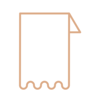 Bookmark icon design for web interfaces and applications png