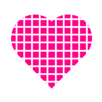 rosado corazón aislado png