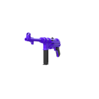 mp40 vapen isolerat på transparent png