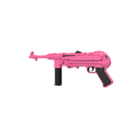 mp40 arma isolado em transparente png