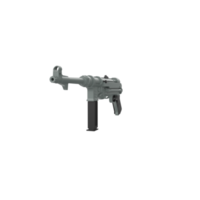 mp40 arma isolato su trasparente png