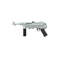 mp40 arme isolé sur transparent png