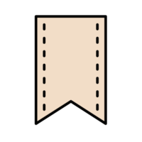 Bookmark icon flat png
