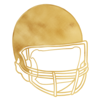 élégant américain Football casque png