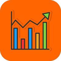 Chart Vector Icon Design