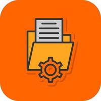 Data Management Vector Icon Design