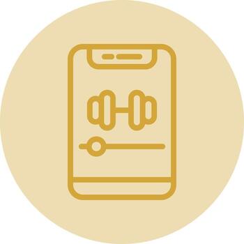 Exercise Tutorial Vector Icon Design