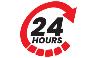 Symbol 24 Hour Time Gold PNG Images & PSDs for Download