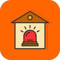 Security Alarm Vector Icon Design