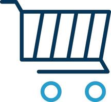 Trolley Vector Icon Design