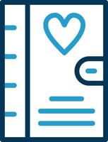 Notebook Vector Icon Design