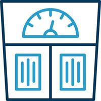 Weight Scale Vector Icon Design