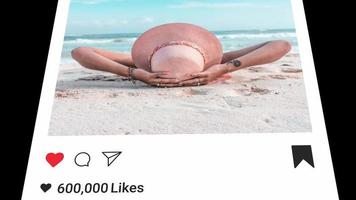 Influencer Getting 1 Million Like On Social Media Post video