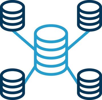 Database Vector Icon Design