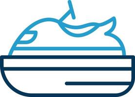 Jet Ski Vector Icon Design