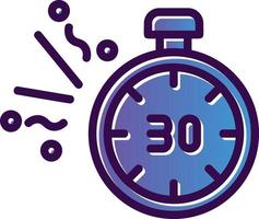 Countdown Vector Icon Design