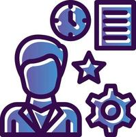 Product Manager Vector Icon Design