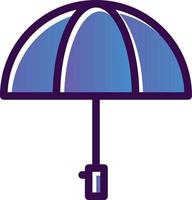 Umbrella Vector Icon Design