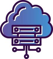 Cloud Computing Vector Icon Design