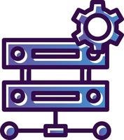 Data Management Vector Icon Design