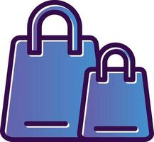 Shopping Bags Vector Icon Design