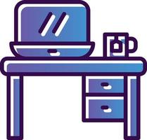 Workplace Vector Icon Design