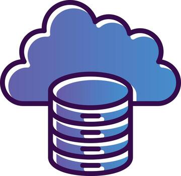 Database Vector Icon Design