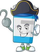 Medical bottle Cartoon character vector