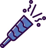 Party Blower Vector Icon Design