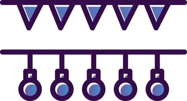 Garland Vector Icon Design