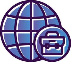 Worldwide Business Vector Icon Design