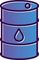 Oil Barrell Vector Icon Design