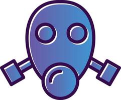 Gas Mask Vector Icon Design