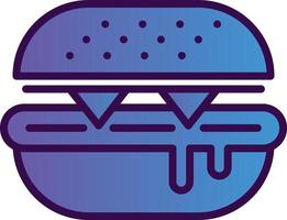 diseño de icono de vector de hamburguesa